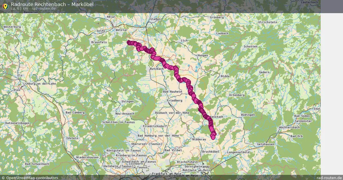 Radtour Rechtenbach – Marköbel