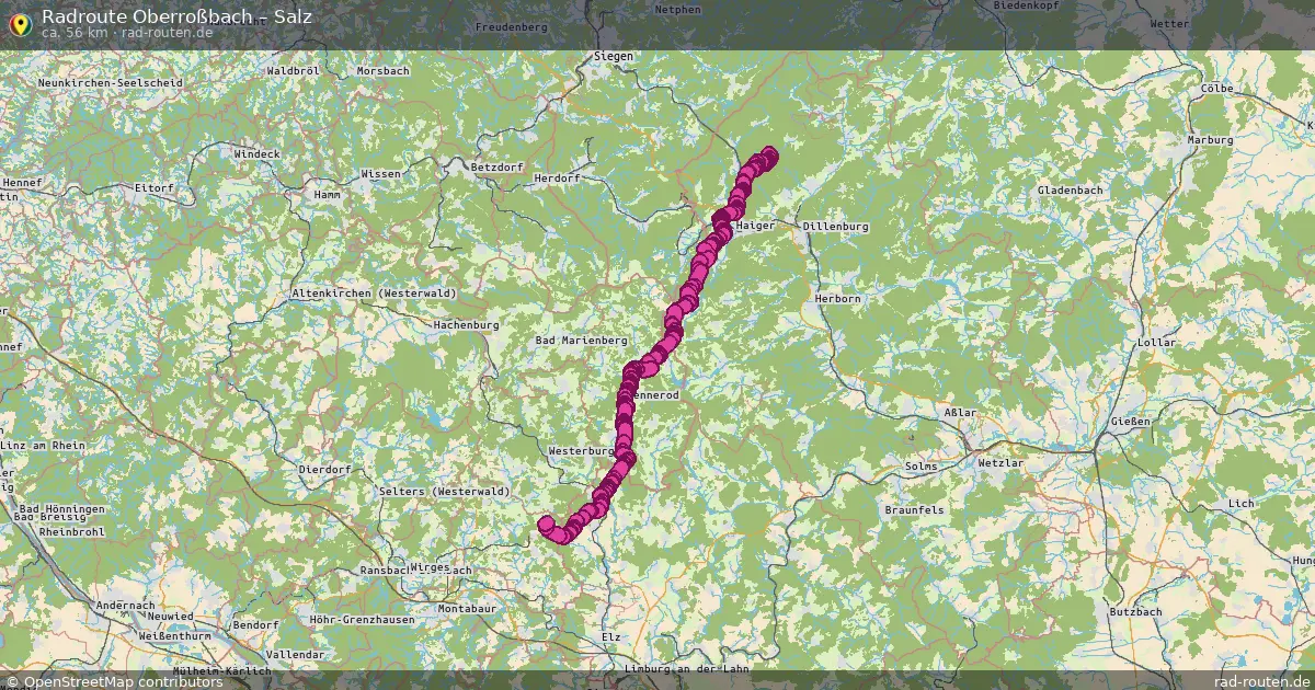 Radtour Oberroßbach – Salz