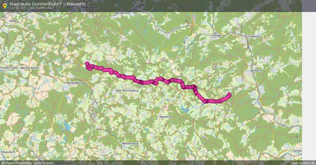 Radtour Gunterdsdorf – Nauroth