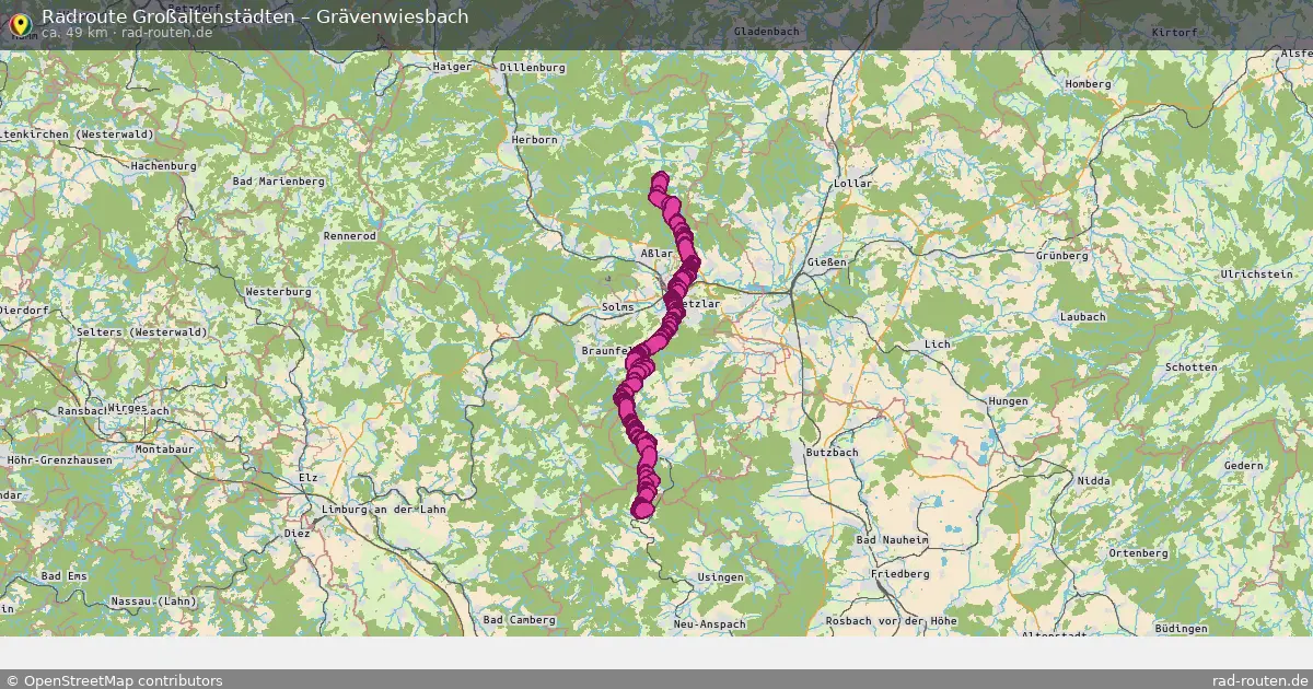 Radtour Großaltenstädten – Grävenwiesbach