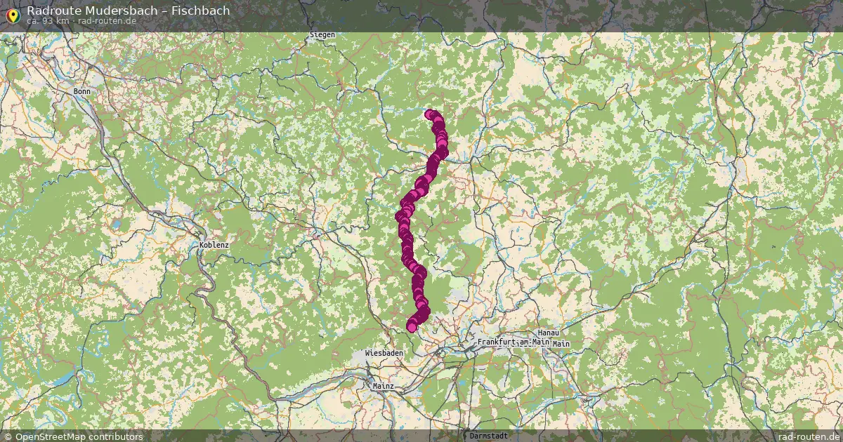 Radtour Mudersbach – Fischbach