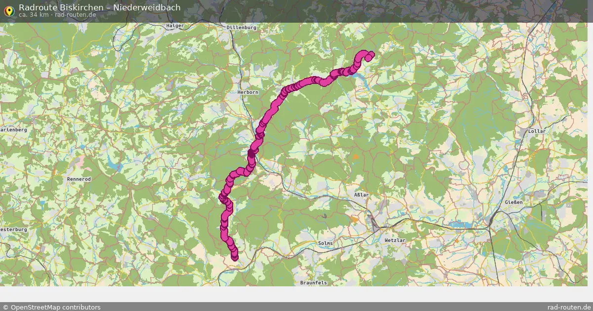 Radtour Biskirchen – Niederweidbach