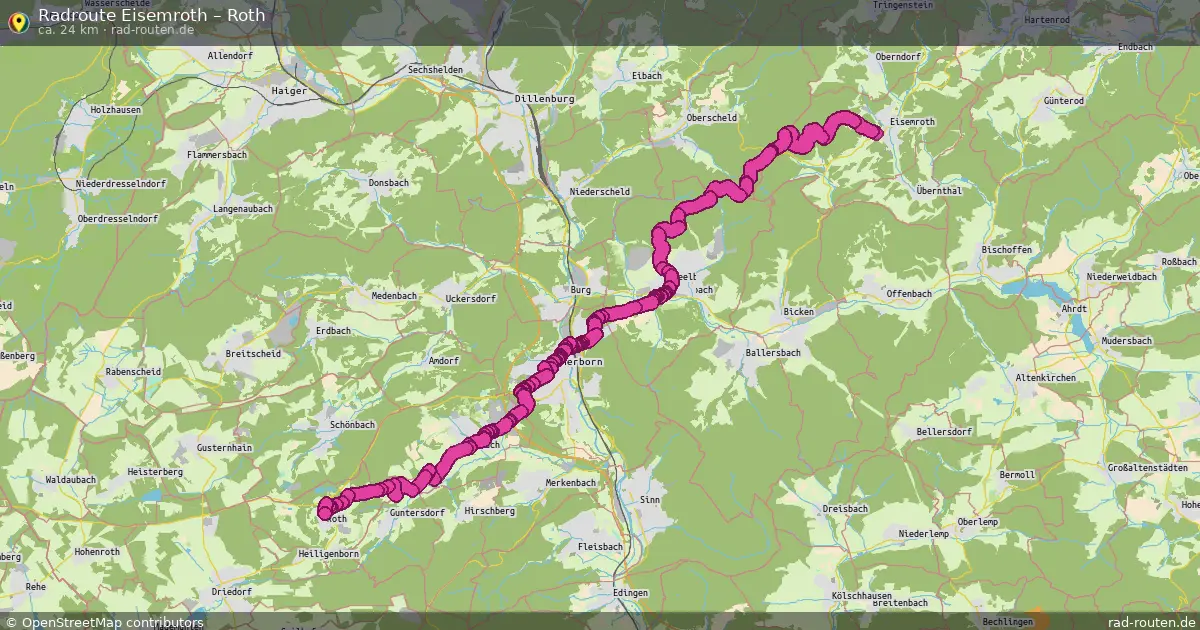 Radtour Eisemroth – Roth
