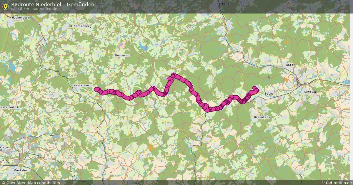 Radtour Niederbiel – Gemünden