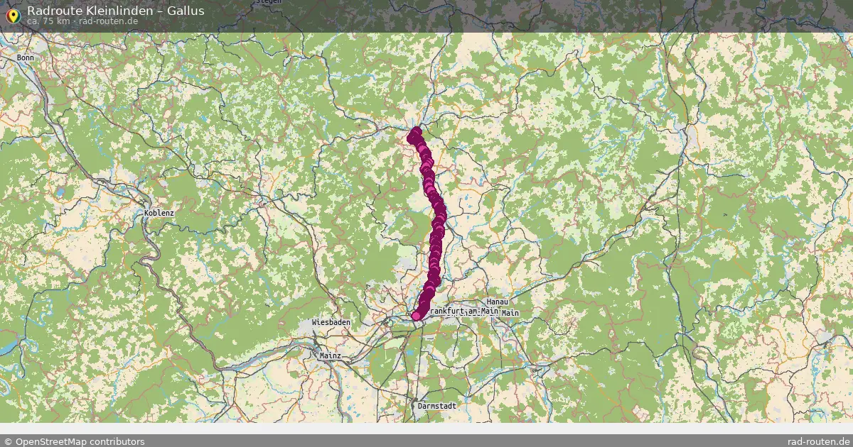 Radtour Kleinlinden – Gallus