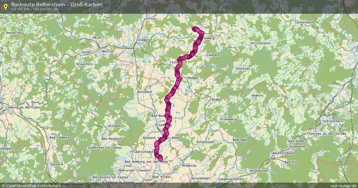Radtour Beltershain – Groß-Karben