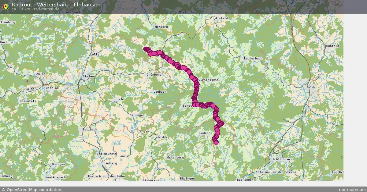 Radtour Weitershain – Illnhausen