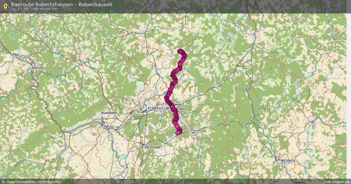 Radtour Rabertshausen – Babenhausen