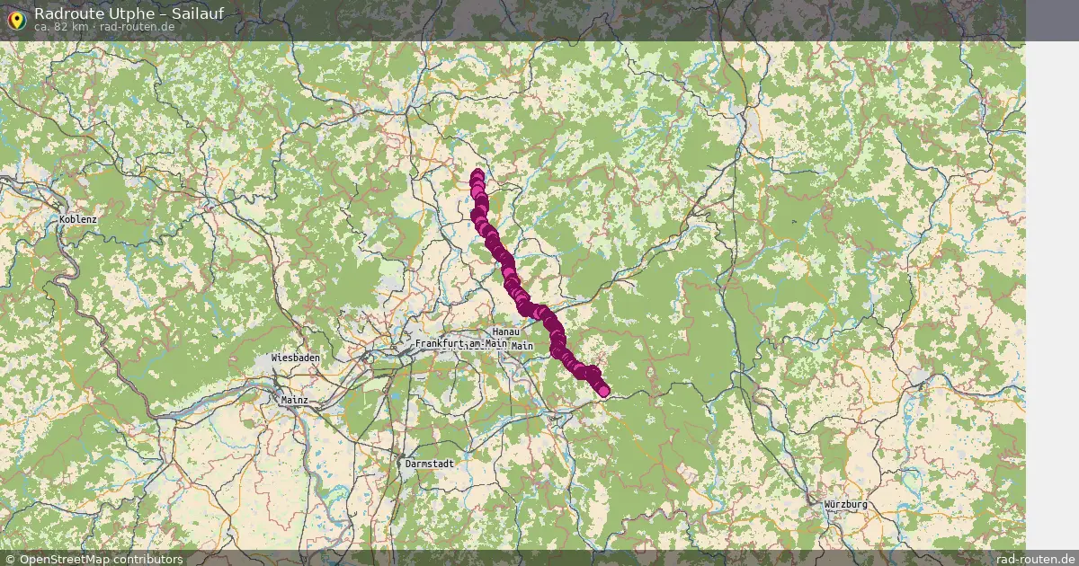 Radtour Utphe – Sailauf