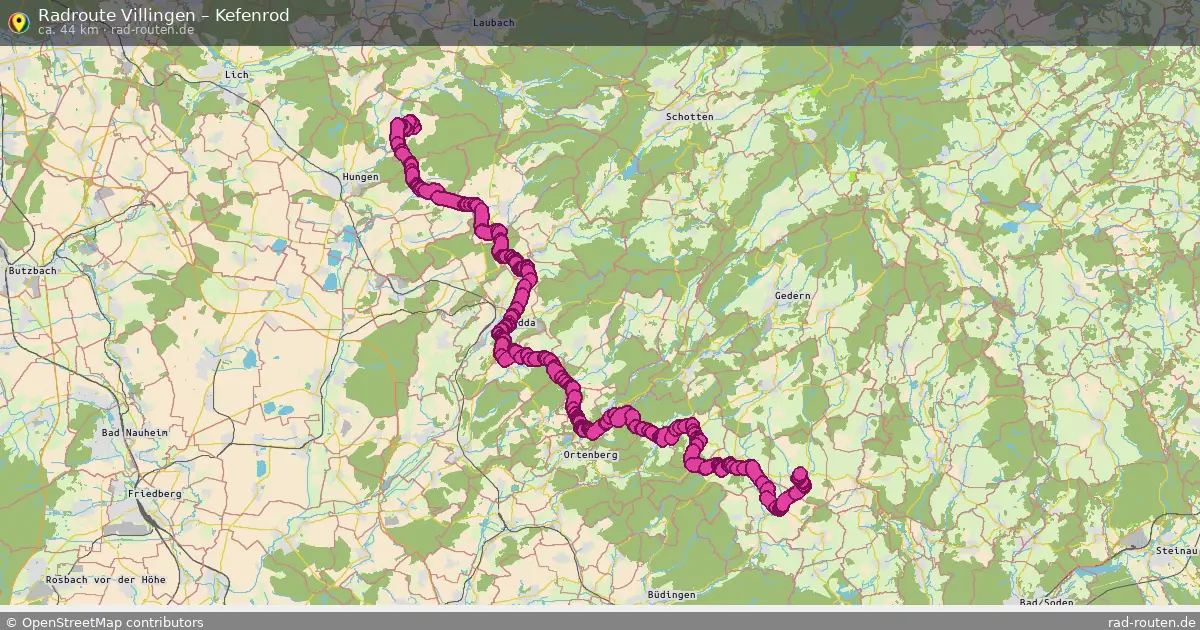 Radtour Villingen – Kefenrod