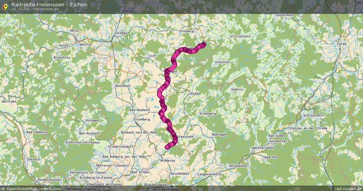 Radtour Freienseen – Eichen