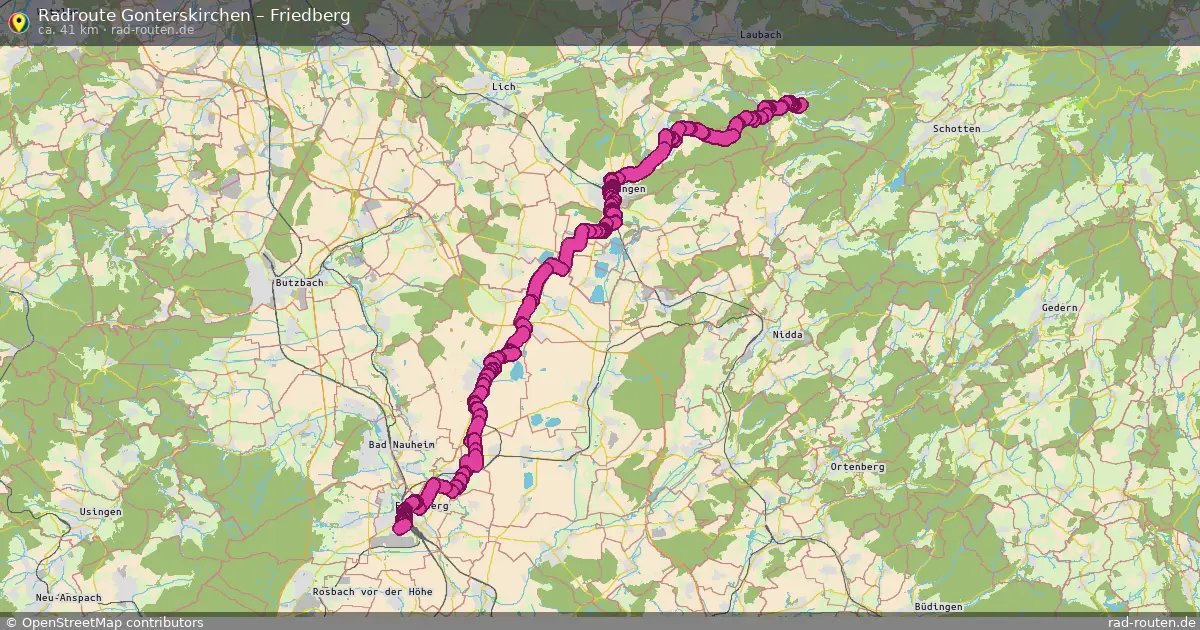 Radtour Gonterskirchen – Friedberg