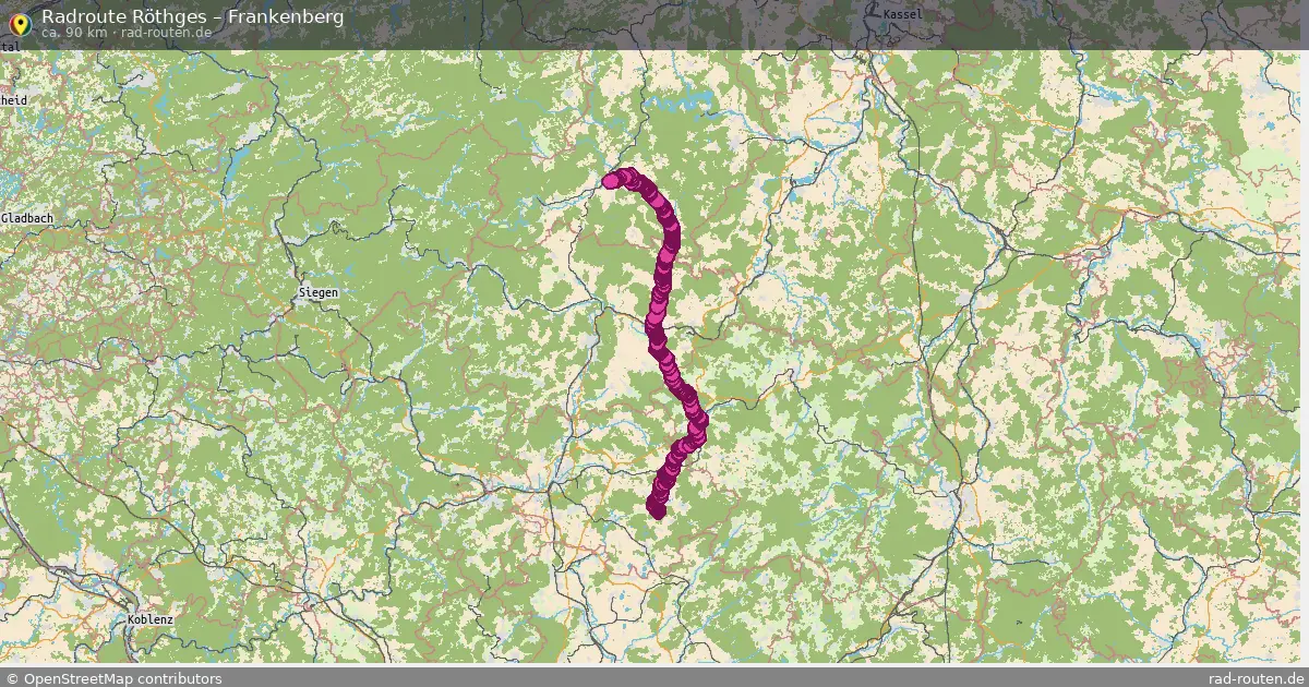 Radtour Röthges – Frankenberg