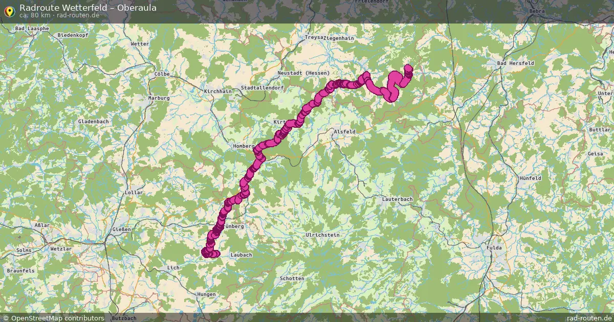 Radtour Wetterfeld – Oberaula