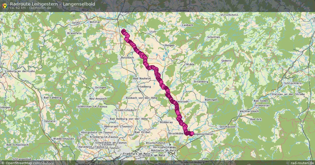 Radtour Leihgestern – Langenselbold