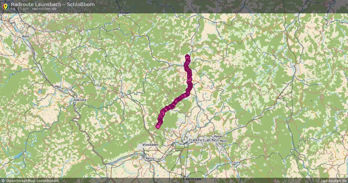 Radtour Launsbach – Schloßborn