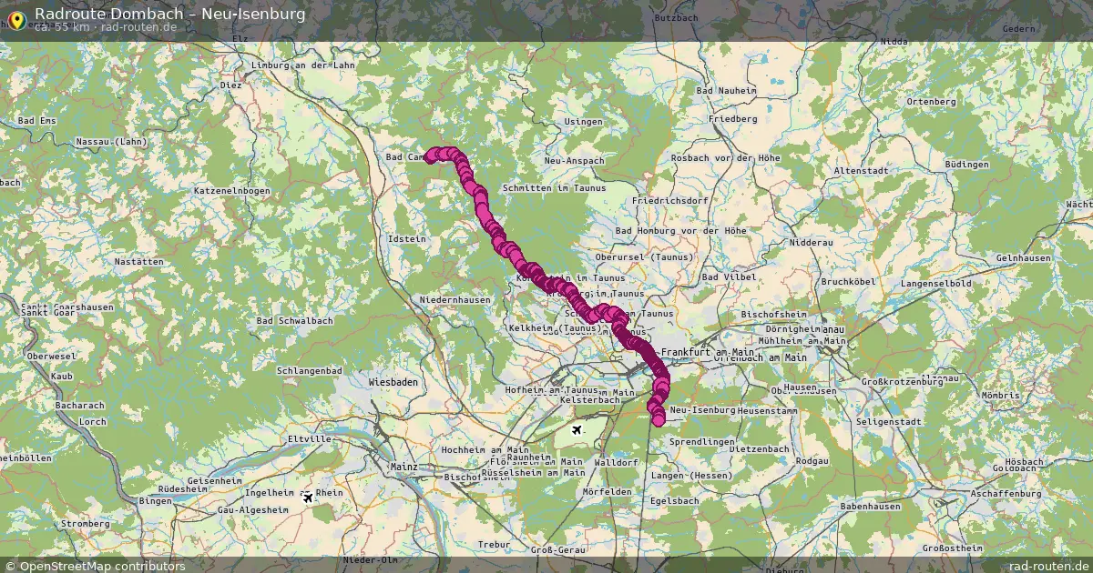 Radtour Dombach – Neu-Isenburg