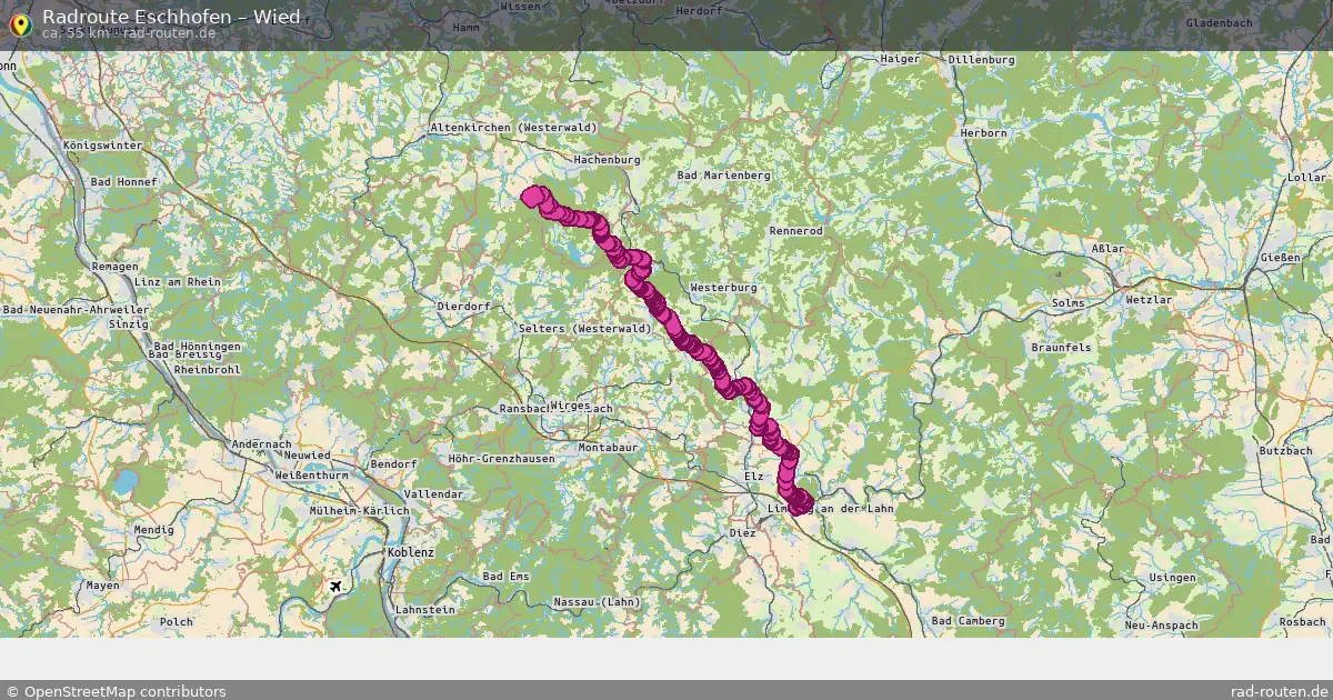 Radtour Eschhofen – Wied