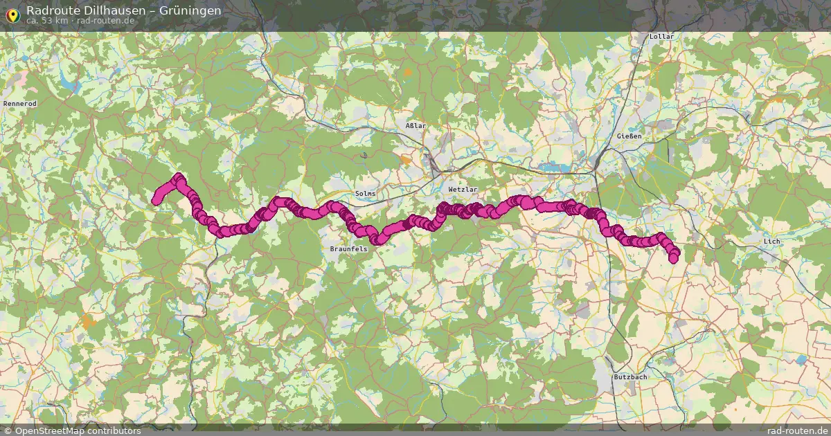 Radtour Dillhausen – Grüningen
