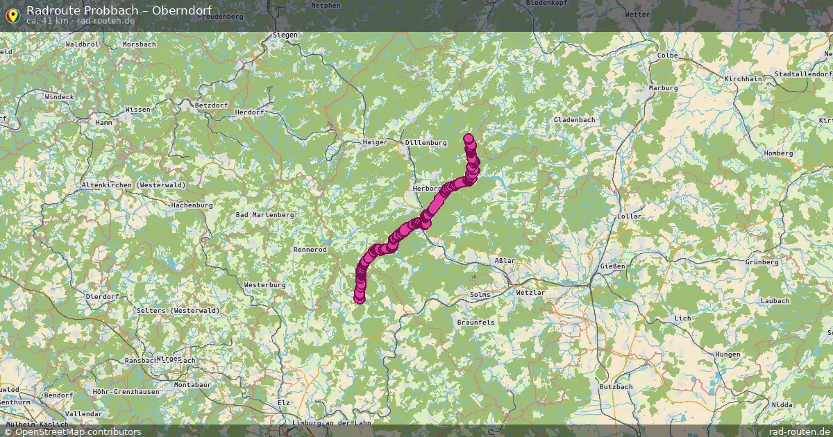 Radtour Probbach – Oberndorf