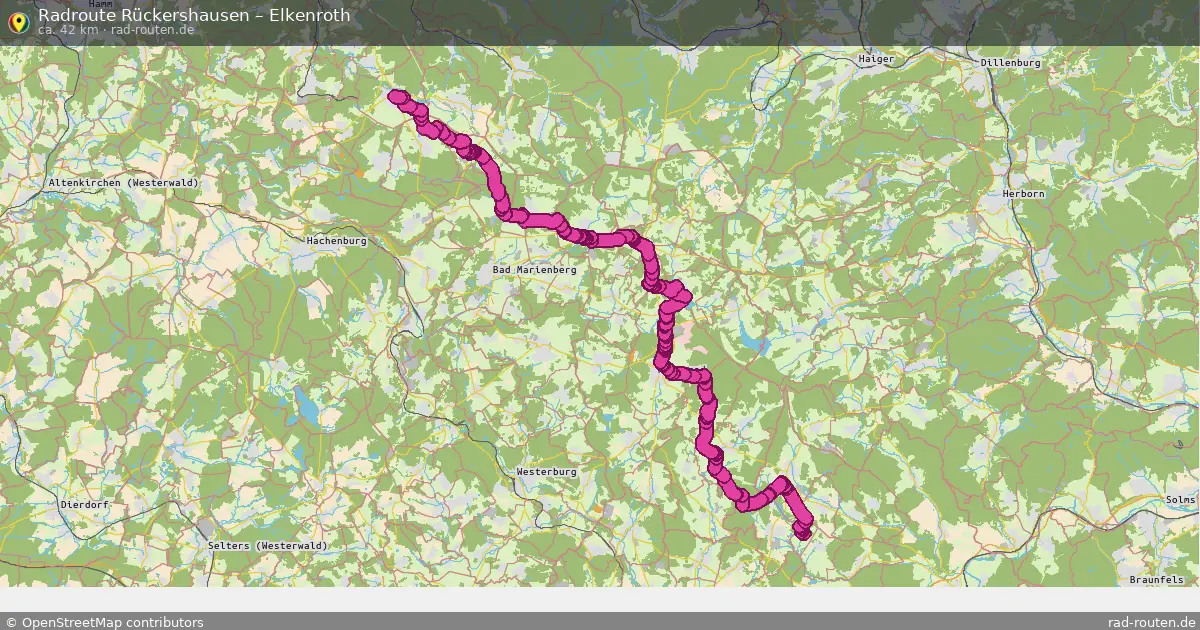 Radtour Rückershausen – Elkenroth