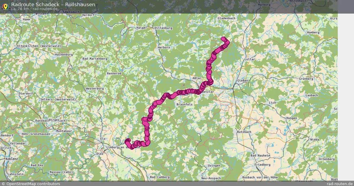 Radtour Schadeck – Rollshausen