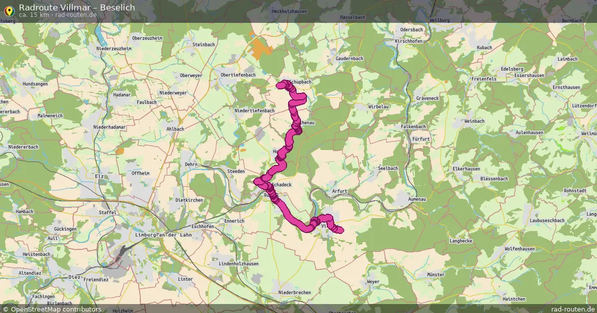 Radtour Villmar – Beselich