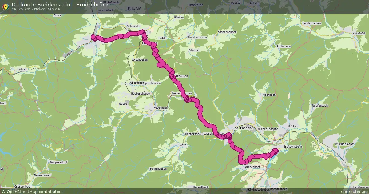 Radtour Breidenstein – Erndtebrück