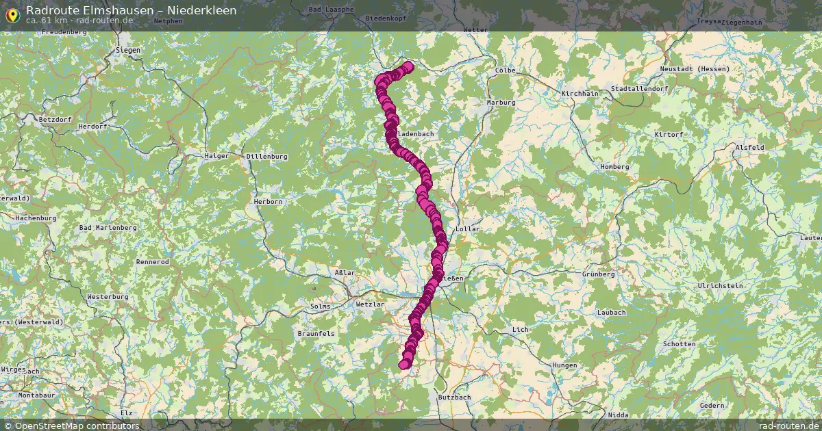 Radtour Elmshausen – Niederkleen
