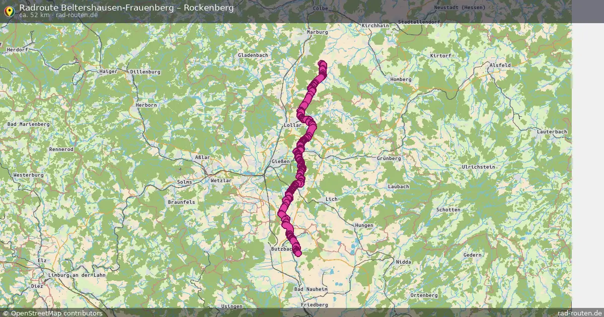 Radtour Beltershausen-Frauenberg – Rockenberg