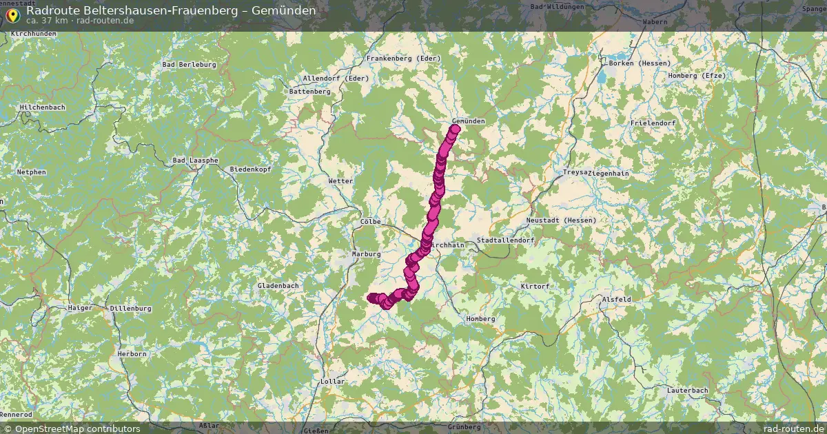 Radtour Beltershausen-Frauenberg – Gemünden
