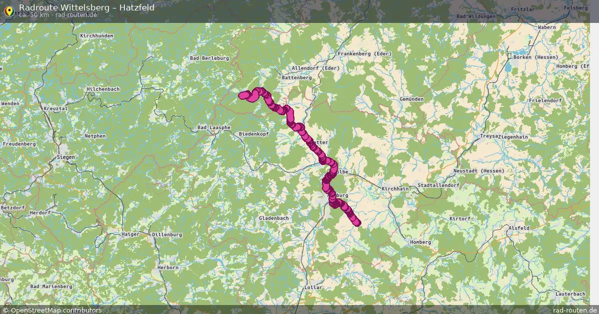 Radtour Wittelsberg – Hatzfeld