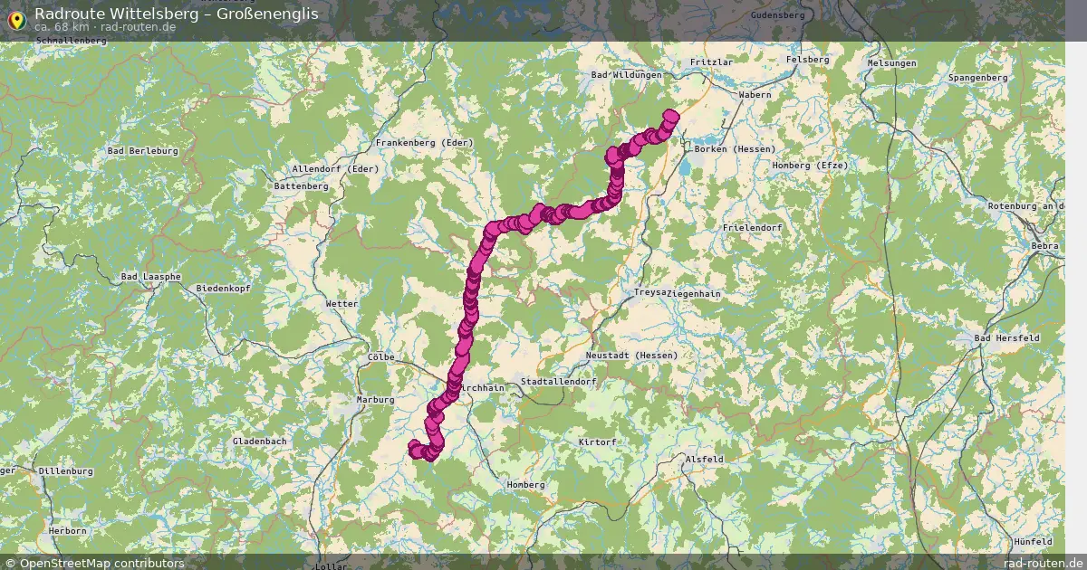 Radtour Wittelsberg – Großenenglis