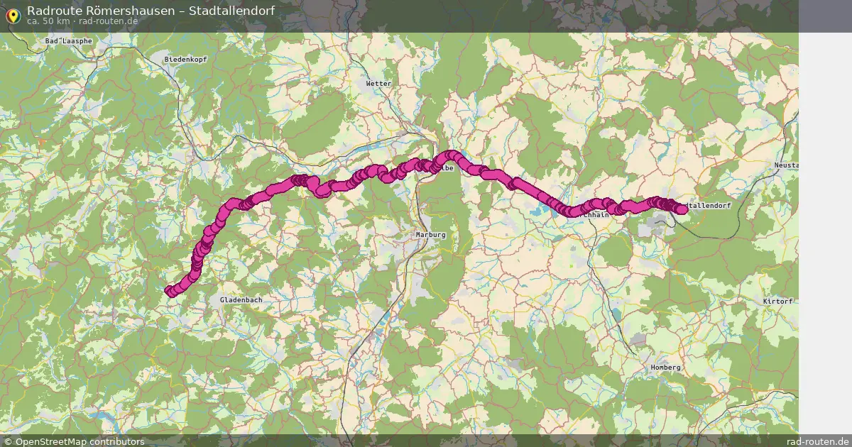 Radtour Römershausen – Stadtallendorf