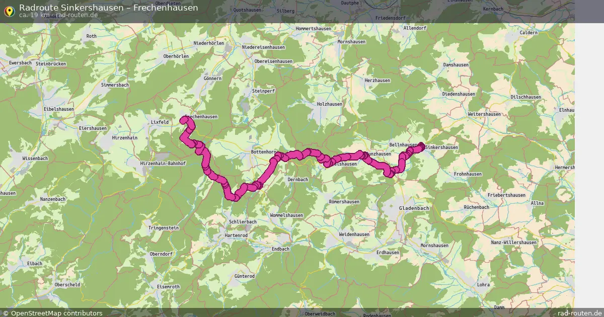 Radtour Sinkershausen – Frechenhausen