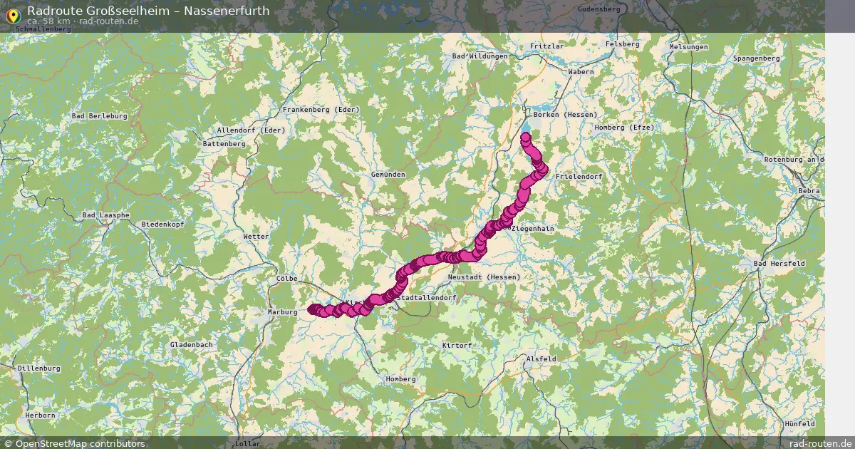 Radtour Großseelheim – Nassenerfurth