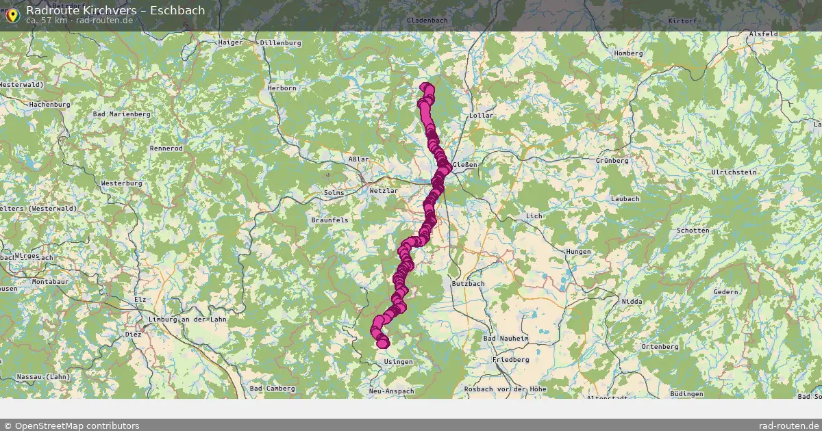 Radtour Kirchvers – Eschbach
