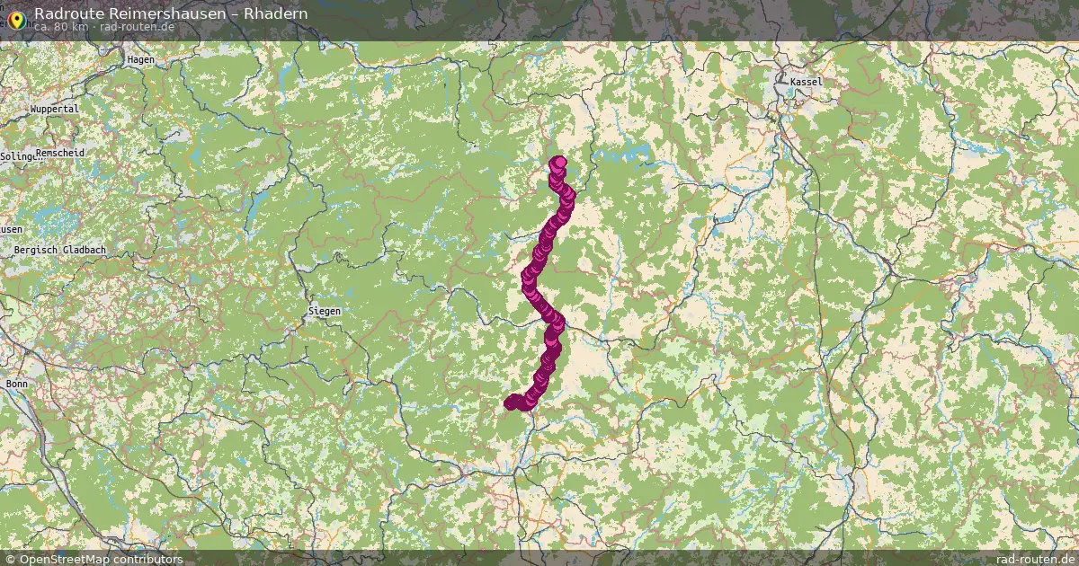 Radtour Reimershausen – Rhadern