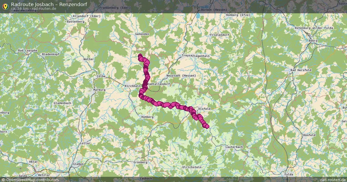 Radtour Josbach – Renzendorf