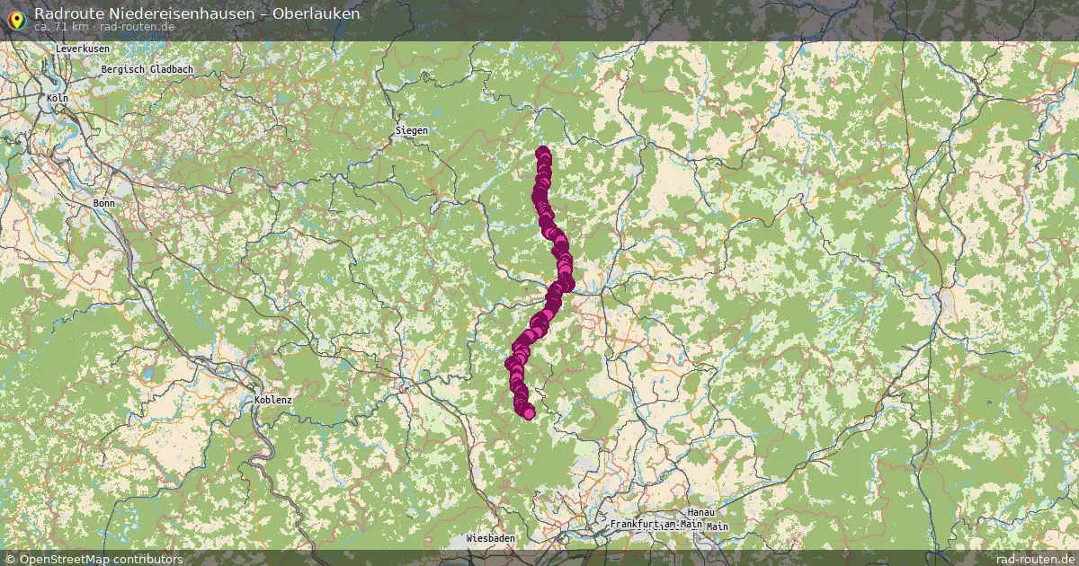 Radtour Niedereisenhausen – Oberlauken