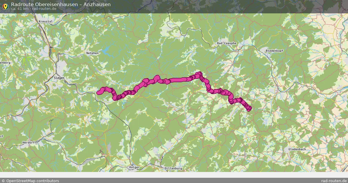 Radtour Obereisenhausen – Anzhausen
