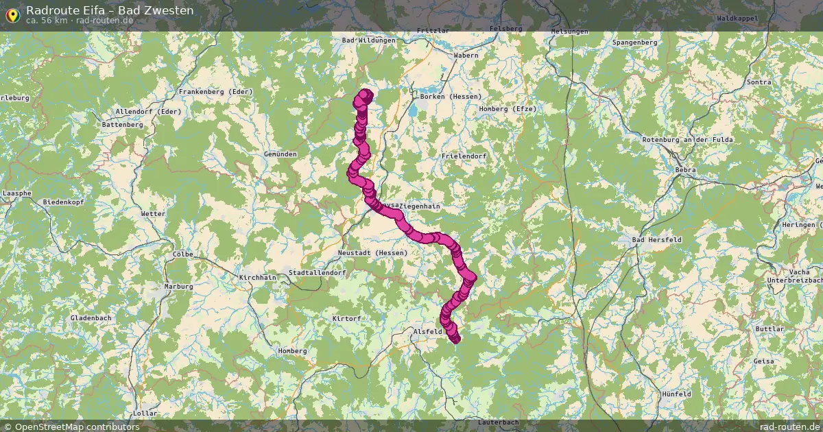 Radtour Eifa – Bad Zwesten