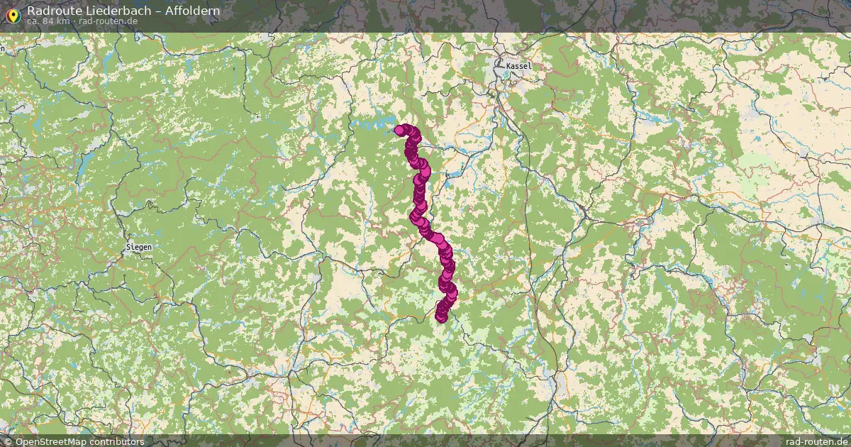 Radtour Liederbach – Affoldern