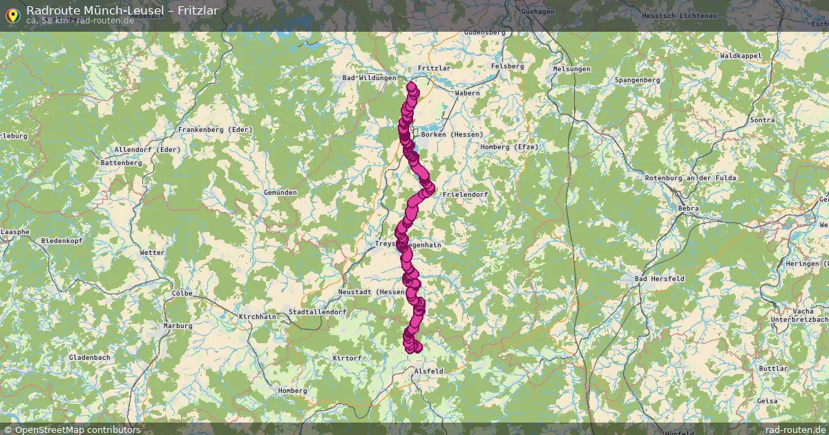 Radtour Münch-Leusel – Fritzlar