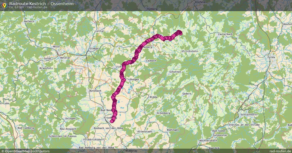 Radtour Kestrich – Ossenheim