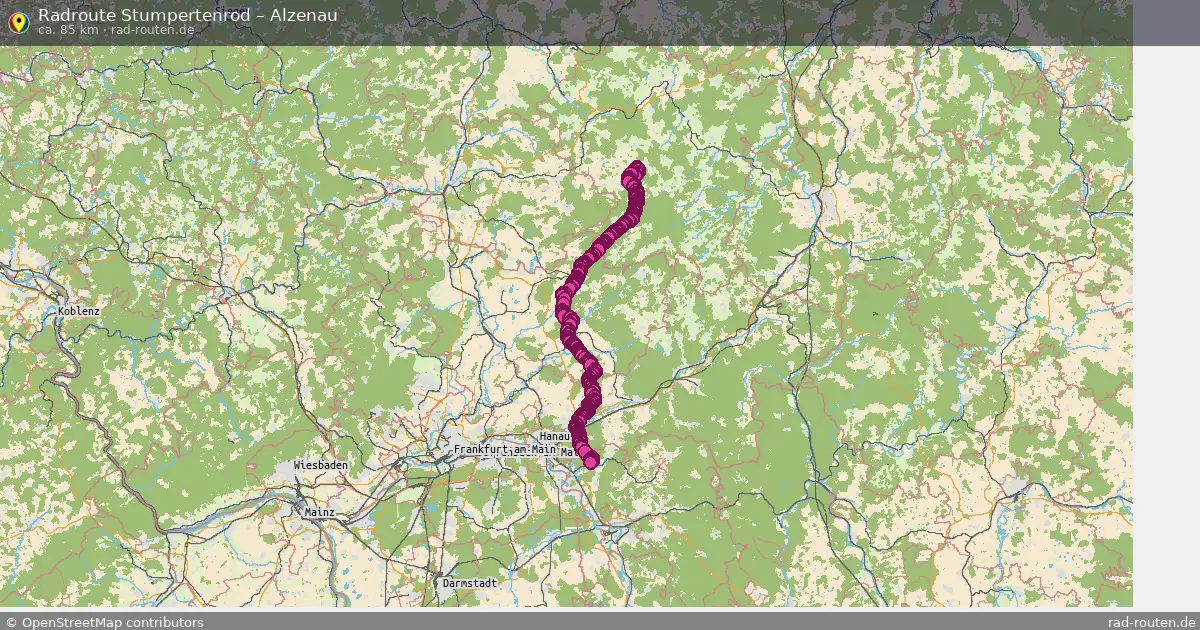 Radtour Stumpertenrod – Alzenau