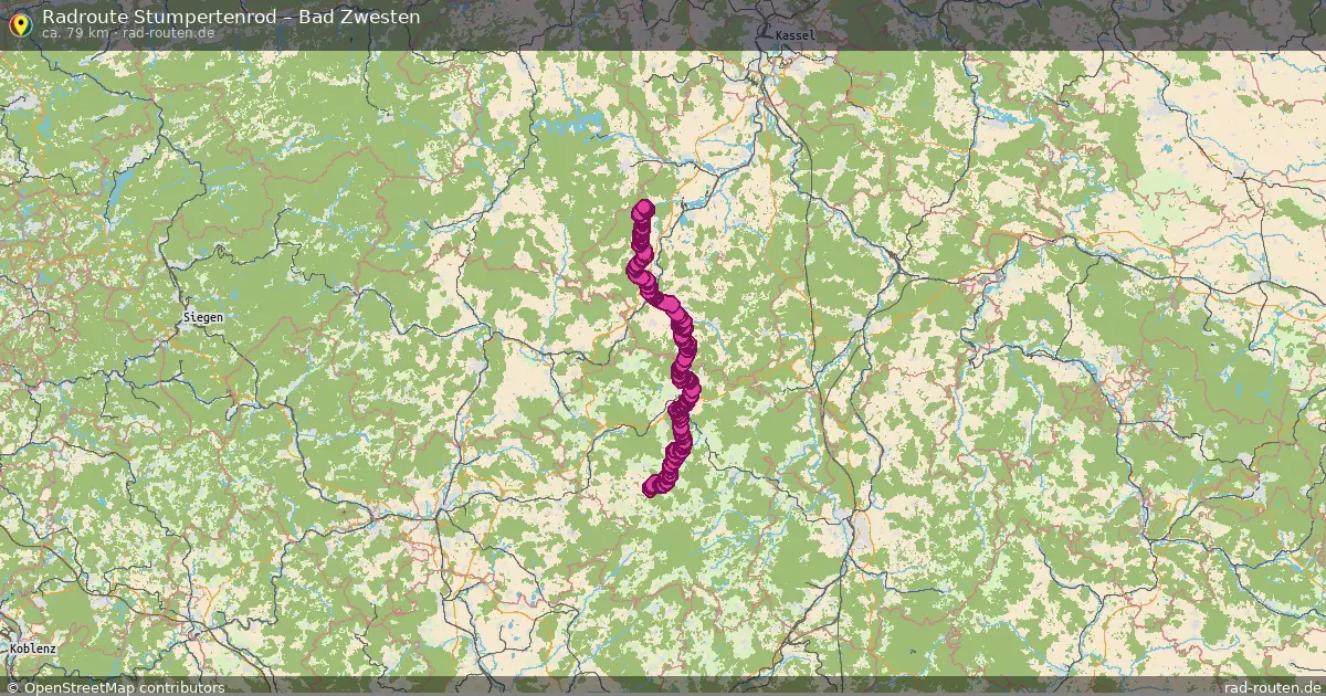 Radtour Stumpertenrod – Bad Zwesten