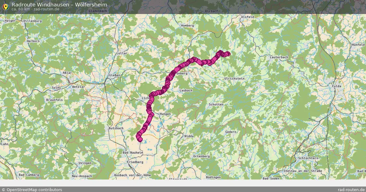 Radtour Windhausen – Wölfersheim