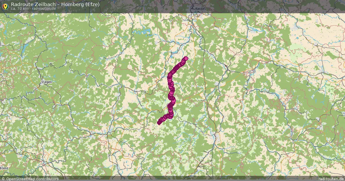 Radtour Zeilbach – Homberg (Efze)