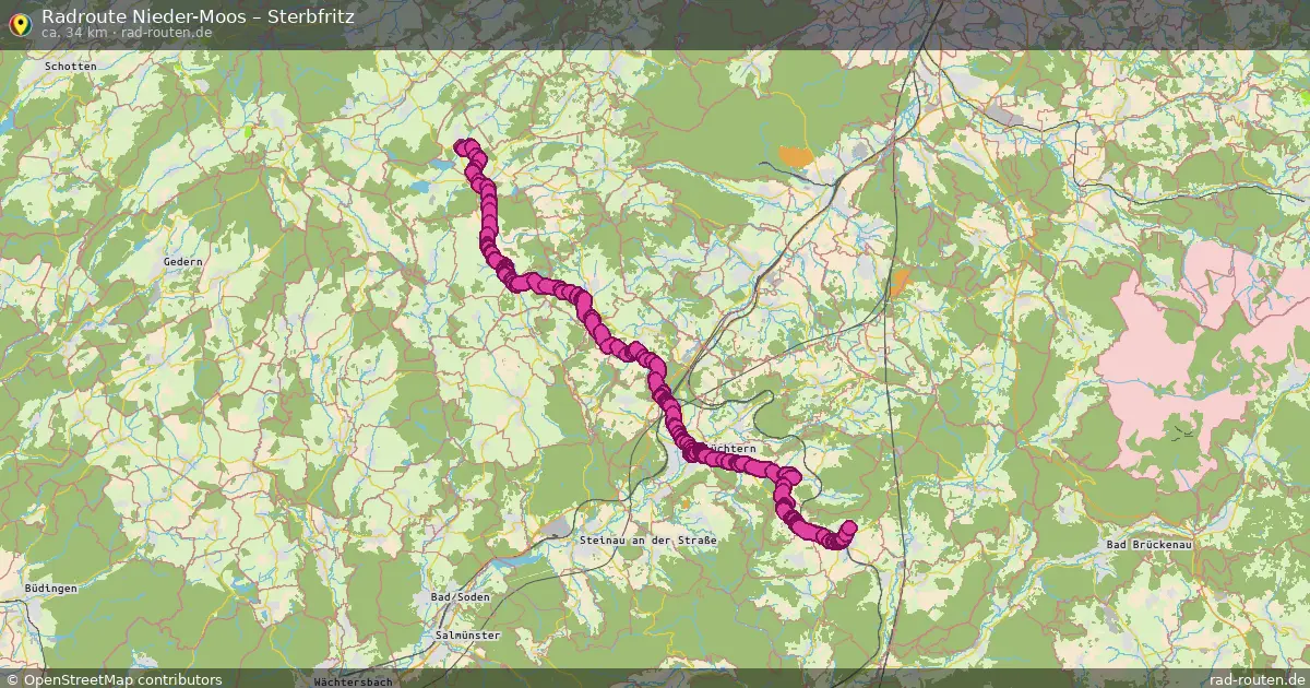 Radtour Nieder-Moos – Sterbfritz